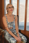 TOP CROPPED SHINY OFF SAVANA