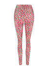 LEGGINGS SHINY FLOWERS OFF WHITE
