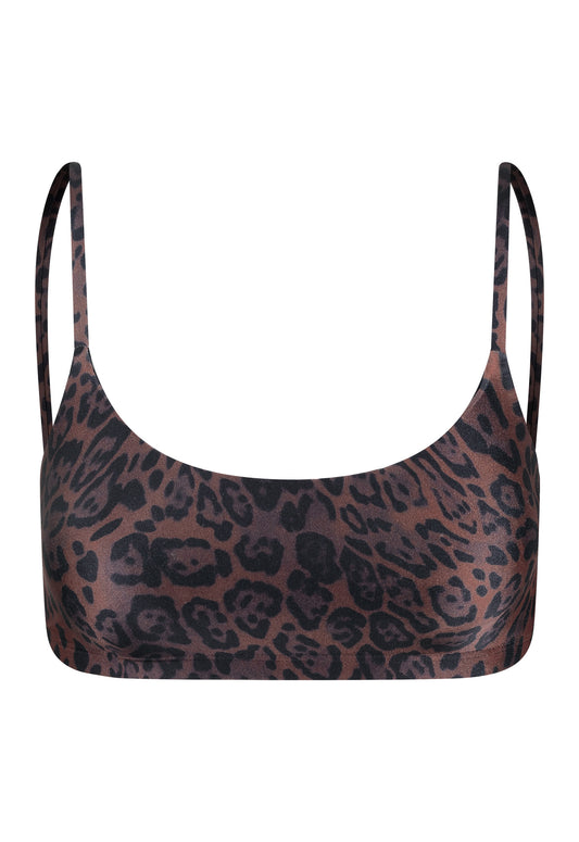 TOP BASIC SHINY BROWN WILD