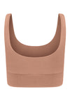 TOP CROPPED POWER SCULPT  MOCHA