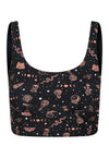 TOP CROPPED SHINY BRUXONA NOIR