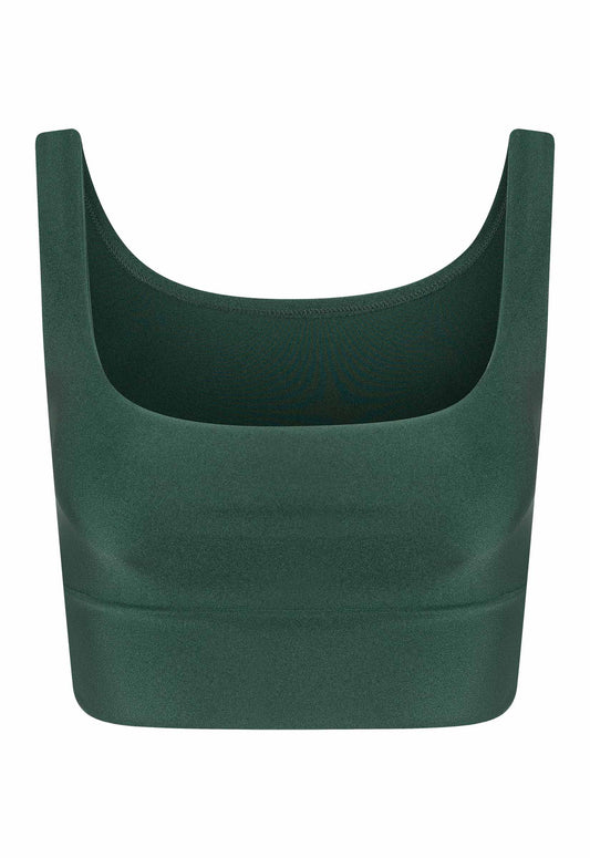 FOREST LYCRA CROPPED TOP