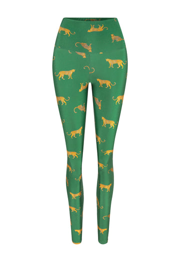 LEGGING SHINY JAGUAR JUNGLE