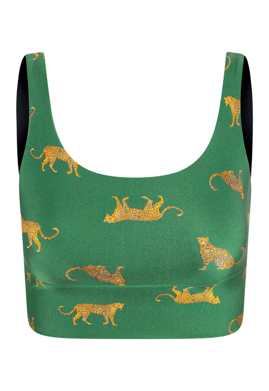 JAGUAR JUNGLE CROPPED TOP