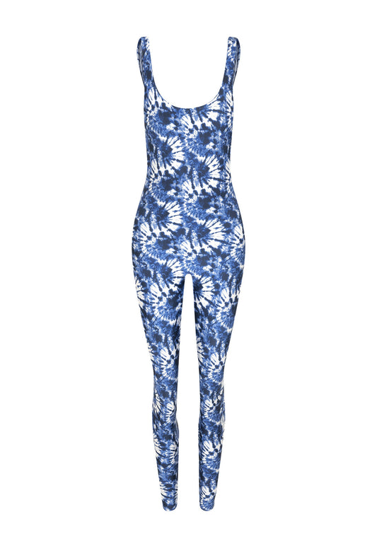 MACACÃO U SHINY TIE DYE BRISA AZUL