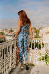 LEGGING SHINY TIE DYE BRISA AZUL