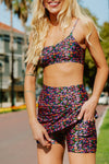 SAIA SHORTS SHINY FLORA