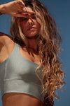 ICE LYCRA CROPPED TOP