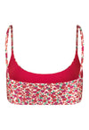TOP BASIC SHINY FLOWERS OFF WHITE