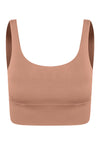 TOP CROPPED POWER SCULPT  MOCHA