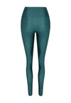 LEGGING SHINY LEOPARD BLUE