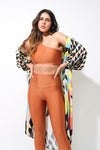 Legging Lycra Conhaque